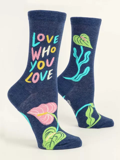 Women's LOVE WHO YOU LOVE Crew Socks