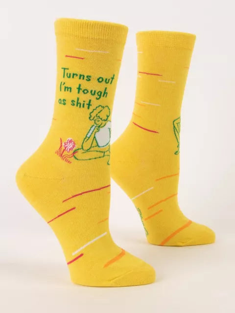 Women's Turns Out I'm Touch as Shit Crew Socks