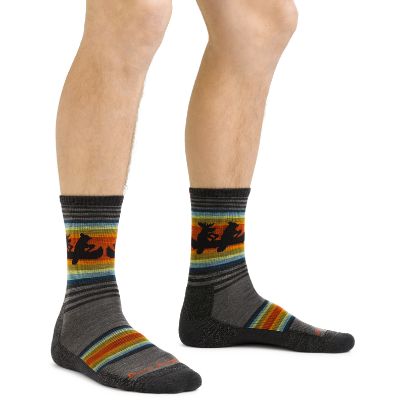 Mens Willoughby Micro Crew Lightweight Hiking Sock