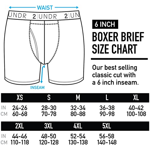 Men's Swing Shift Boxer Briefs Underwear 2 Pack