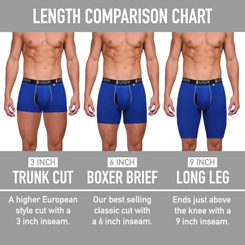 Men's Swing Shift Boxer Briefs Underwear 2 Pack