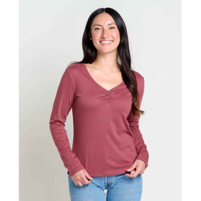 Women's Rose Long Sleeve Tee