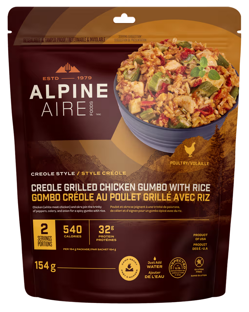 Creole Grilled Chicken Gumbo with Rice