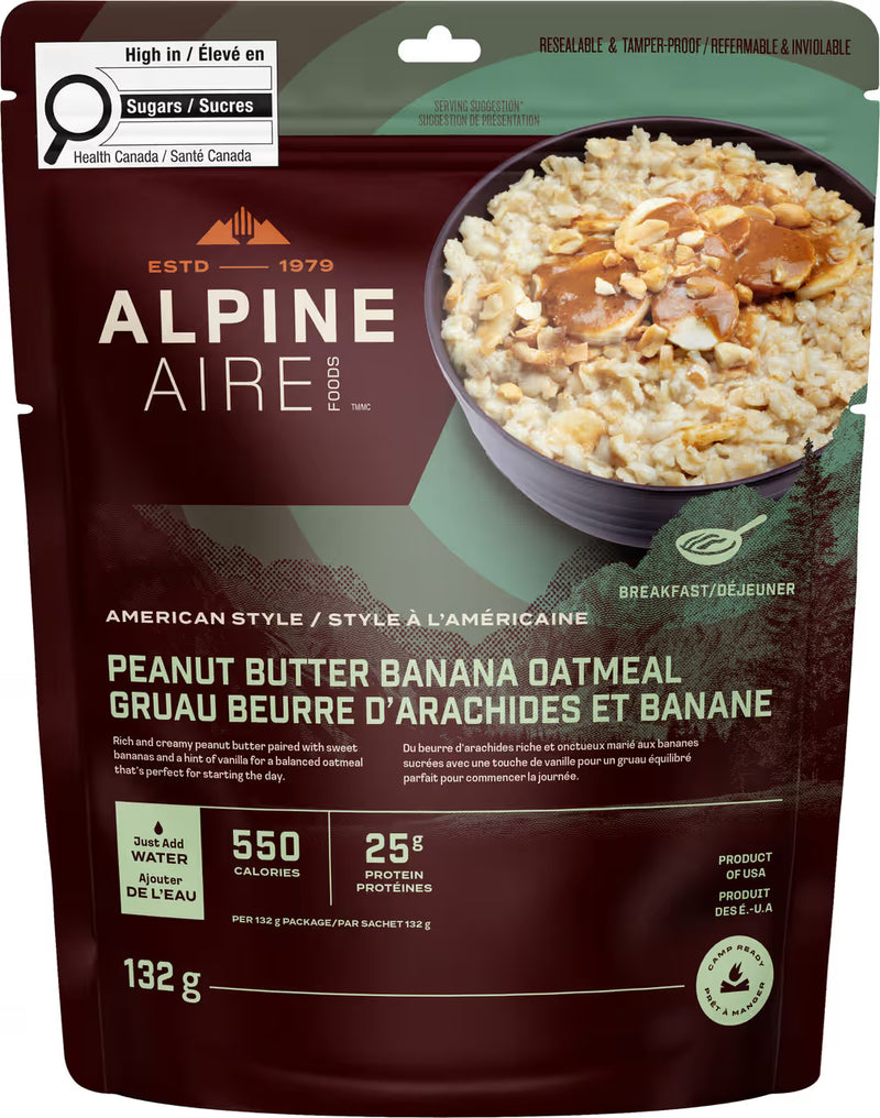 Peanut Butter Banana Oatmeal