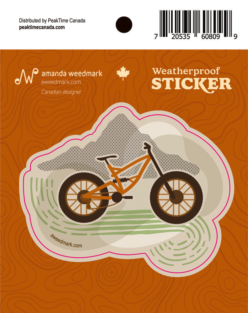 Mountain Bike Sticker