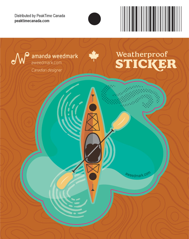 Kayak Sticker