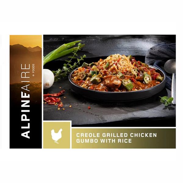 Creole Style Grilled Chicken Gumbo with Rice