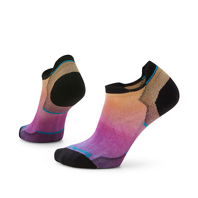 Women's Run Ombre Print Low Ankle Socks