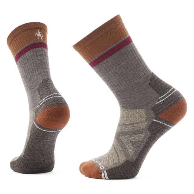 Mens Hike Winding Trail Crew Socks