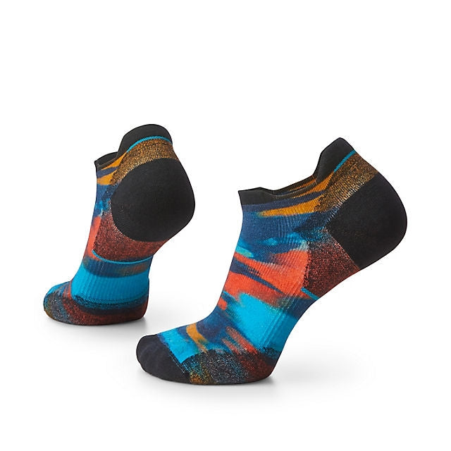 Women's Run Brushed Print Low Ankle Socks