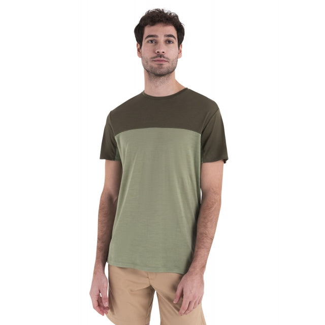 Men's 125 Cool-Lite™ Merino Blend Sphere III Short Sleeve T-Shirt Colour Block