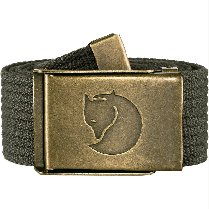 Canvas Brass Belt