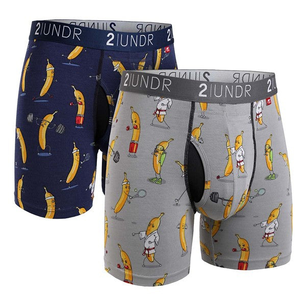Men's Swing Shift 6" Boxer Brief 2 Pack