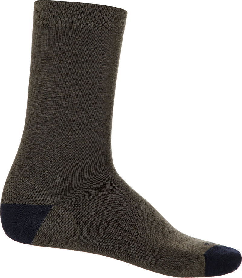 Mens Merino Lifestyle Fine Gauge Crew Socks