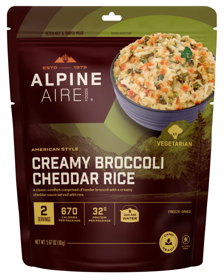 Creamy Broccoli Cheddar Rice