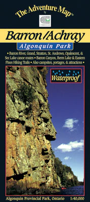 Algonquin - Barron/Achray Close-up Map