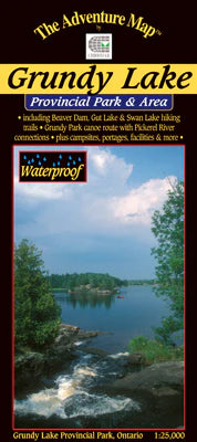 Grundy Lake Provincial Park & Area Map