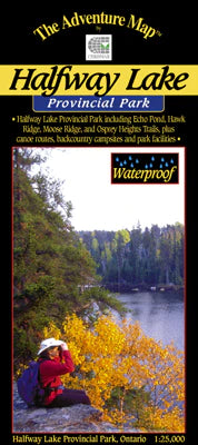 Halfway Lake Provincial Park Map