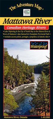 Mattawa River Provincial Park & Area Map