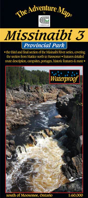 Missinaibi 3 - Mattice to Moosonee Map