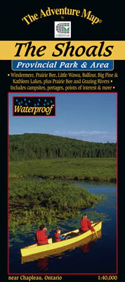 The Shoals Provincial Park & Area Map