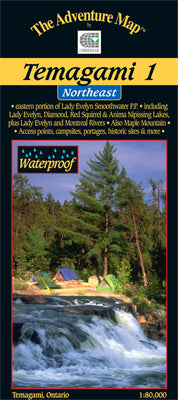 Temagami 1 - Northeast Map
