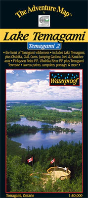 Temagami 2 - Lake Temagami & Area Map