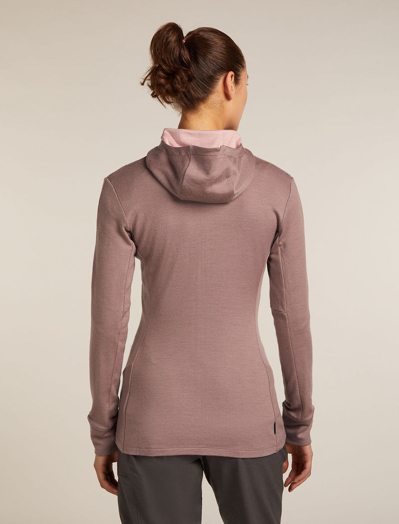 Women's Merino 260 Quantum Long Sleeve Zip Hoodie