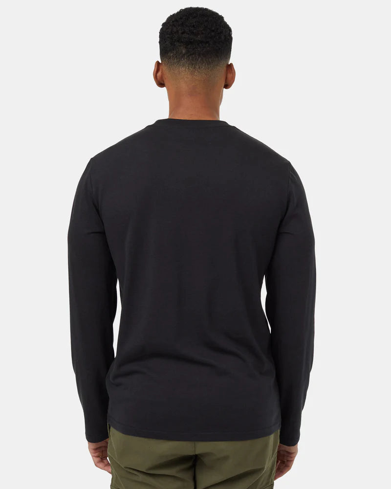 Men's Topography Stamp Longsleeve T-Shirt