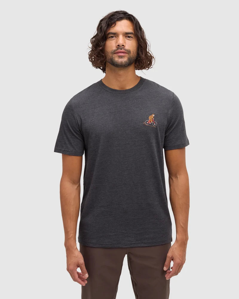 Sasquatch Embroidered Graphic Short Sleeve T-Shirt