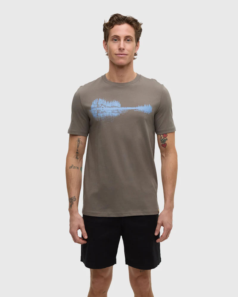 Men's Summer Guitar Short Sleeve T-Shirt