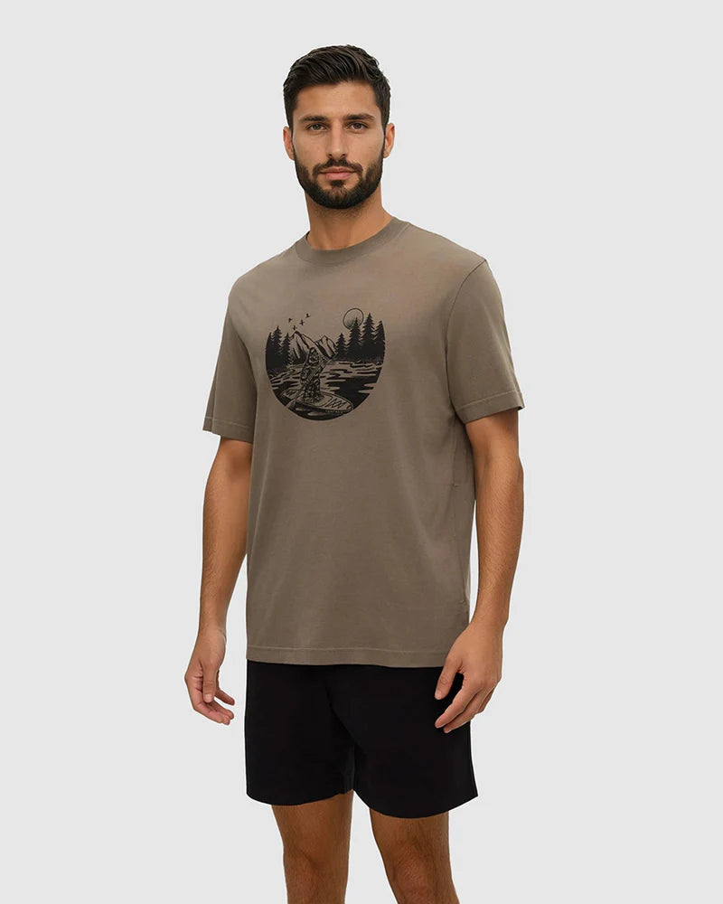 Men's Regenerative Lake Life Portal Short Sleeve T-Shirt