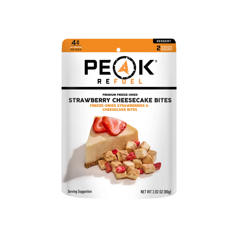 Freeze-Dried Strawberry Cheesecake Bites