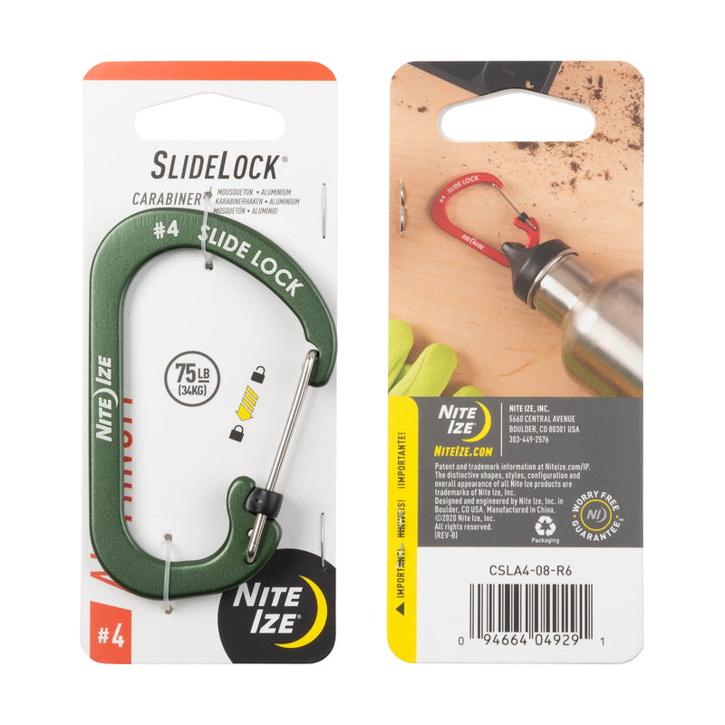 Slidelock Carabiner Aluminum #4