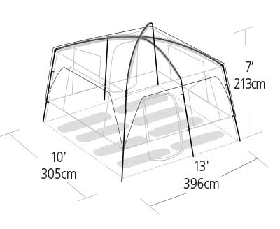 Copper Canyon LX 8 Tent