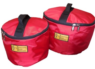 Barrel Bucket with Zip Lid - 60L