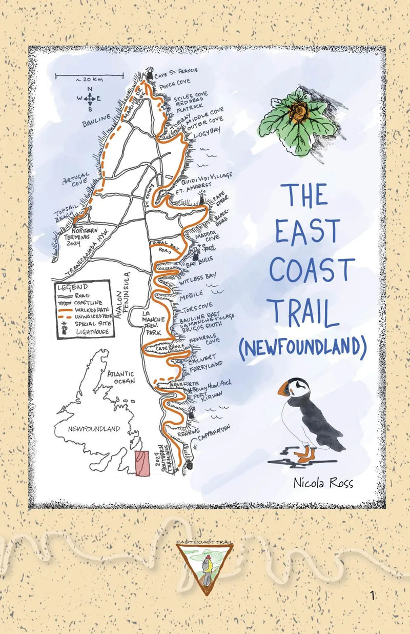 Illustrated Field Journal for Newfoundland’s East Coast Trail