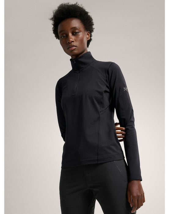 Women's Rho Long Sleeve Zip Neck