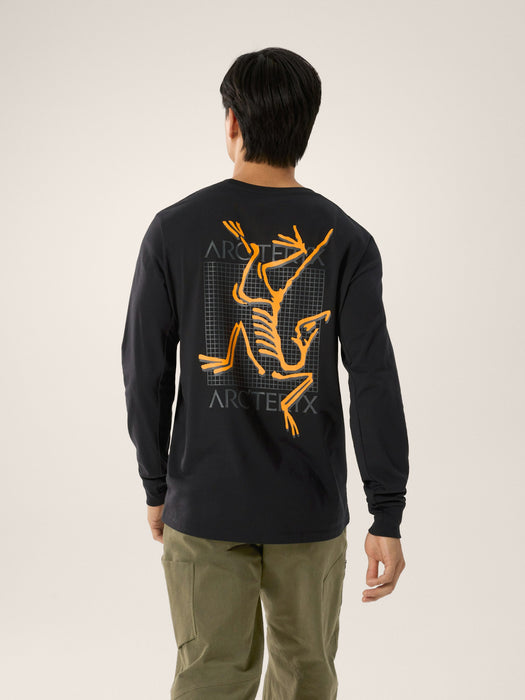 Men's Arc'Multi Bird Logo Long Sleeve Tee Shirt