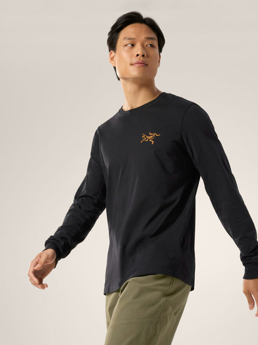 Men's Arc'Multi Bird Logo Long Sleeve Tee Shirt