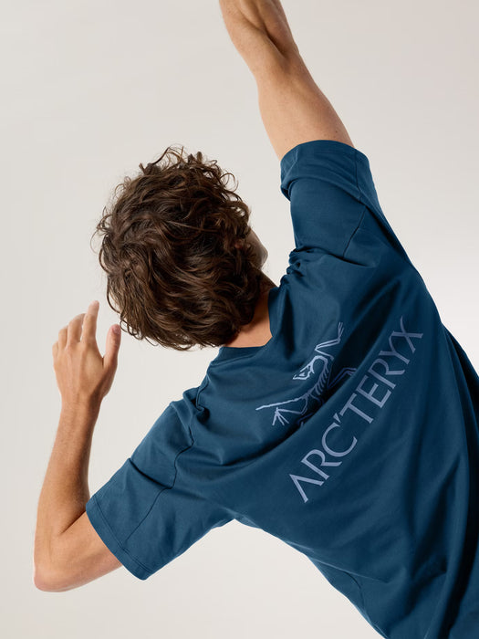 Men's Kragg SL Cotton Bird Word Short Sleeve T-Shirt