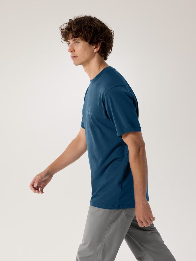 Men's Kragg SL Cotton Bird Word Short Sleeve T-Shirt