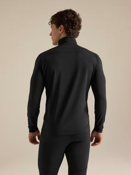 Men's Rho LT Zip Neck Long Sleeve Base Layer