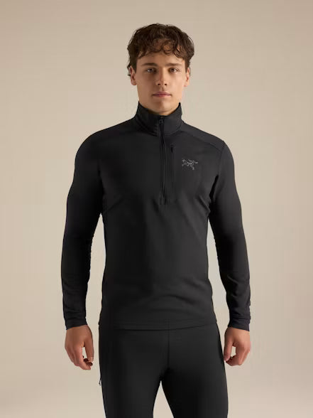 Men's Rho LT Zip Neck Long Sleeve Base Layer