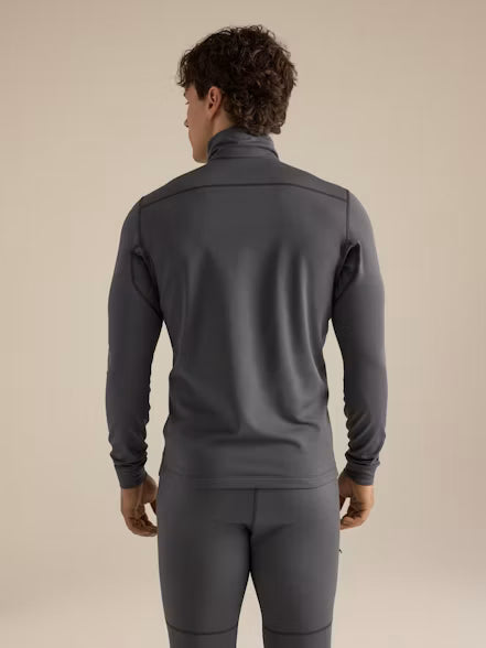 Men's Rho LT Zip Neck Long Sleeve Base Layer