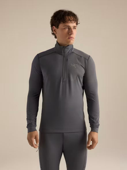 Men's Rho LT Zip Neck Long Sleeve Base Layer