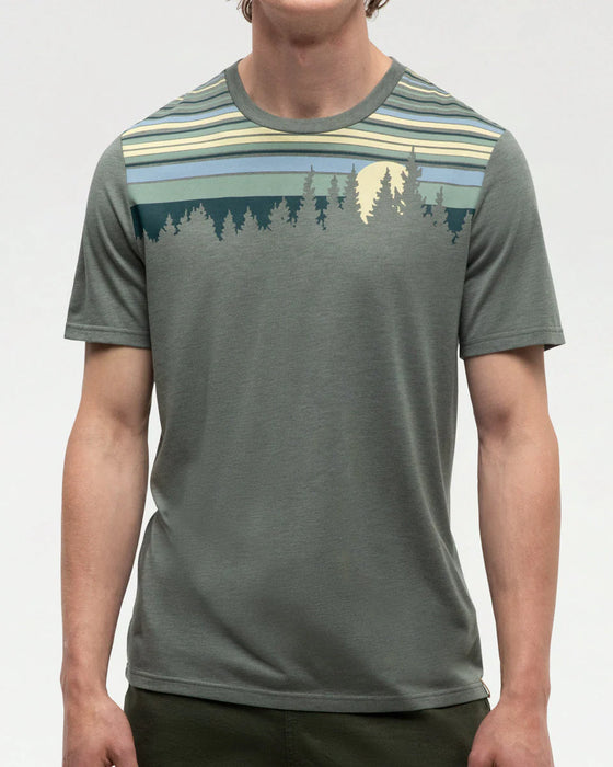 Men's  Retro Juniper Short Sleeve T-Shirt