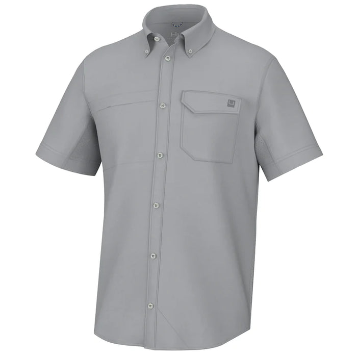 Tide Point Button-Down Short Sleeve Shirt