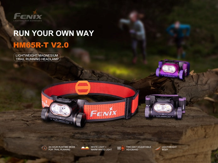Headlamp Trail Running V.2 - Lightweight