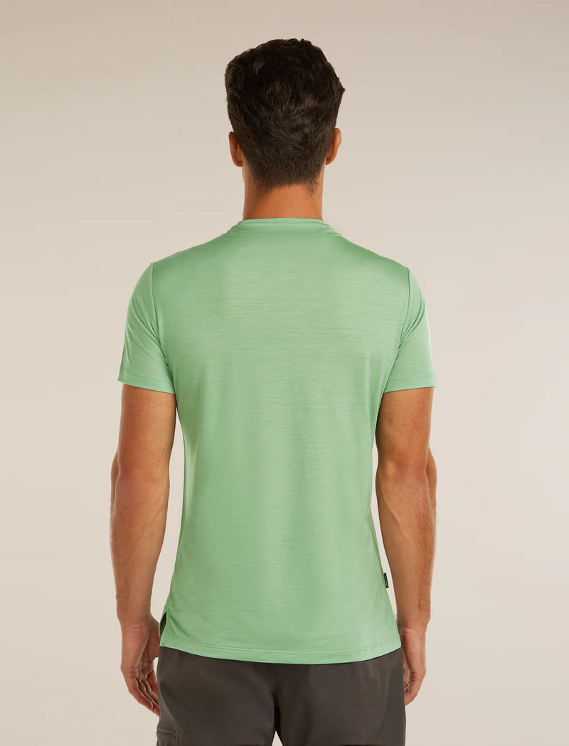 Men's Merino Blend 125 Cool-Lite™ Sphere  Across The Peaks Short Sleeve Tee